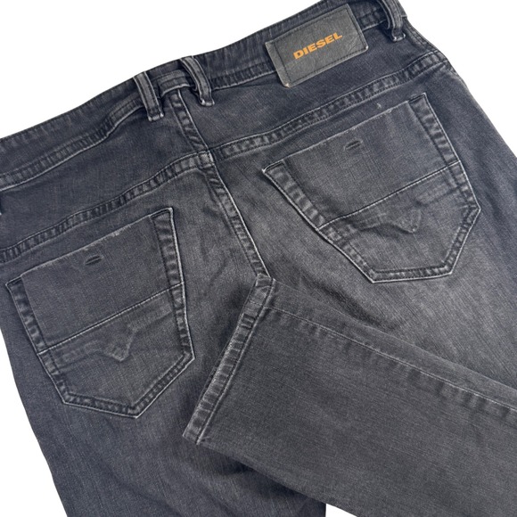 Diesel Other - Diesel Thommer Slim Jeans Mens 30x29 Dark Gray Faded Stretch Denim